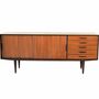 Vintage Otto Wagner Sideboard Teakholz Braun 0