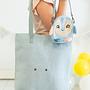 Penguin Bag Cotton Blue 1