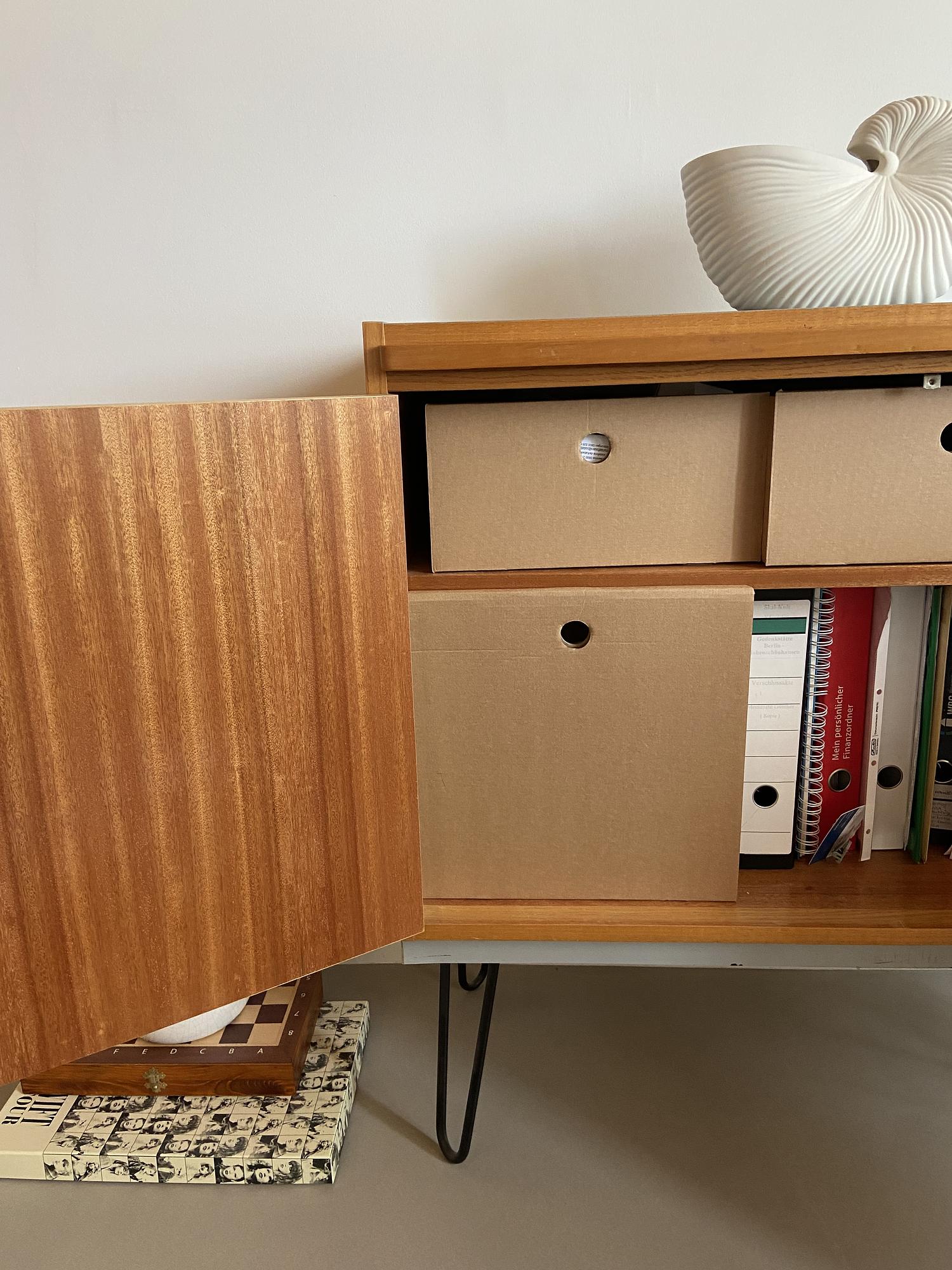 Mid-Century Kommode Holz 2