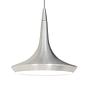 LED-Pendelleuchte Oslo Silber 0