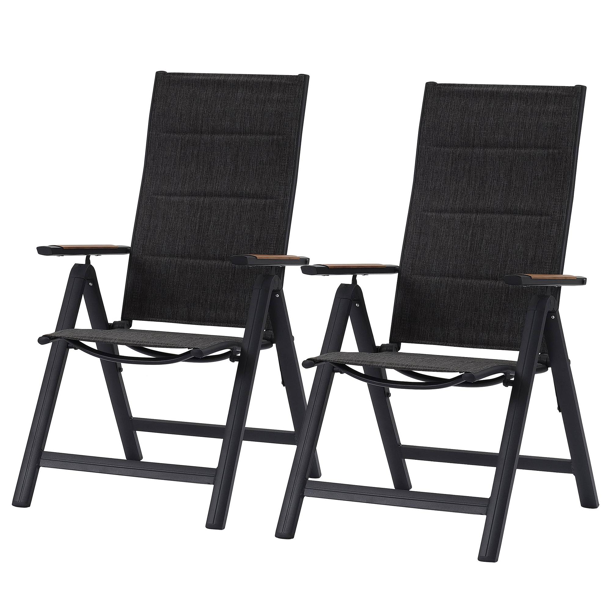 2x Klappstuhl Boona Anthrazit 2