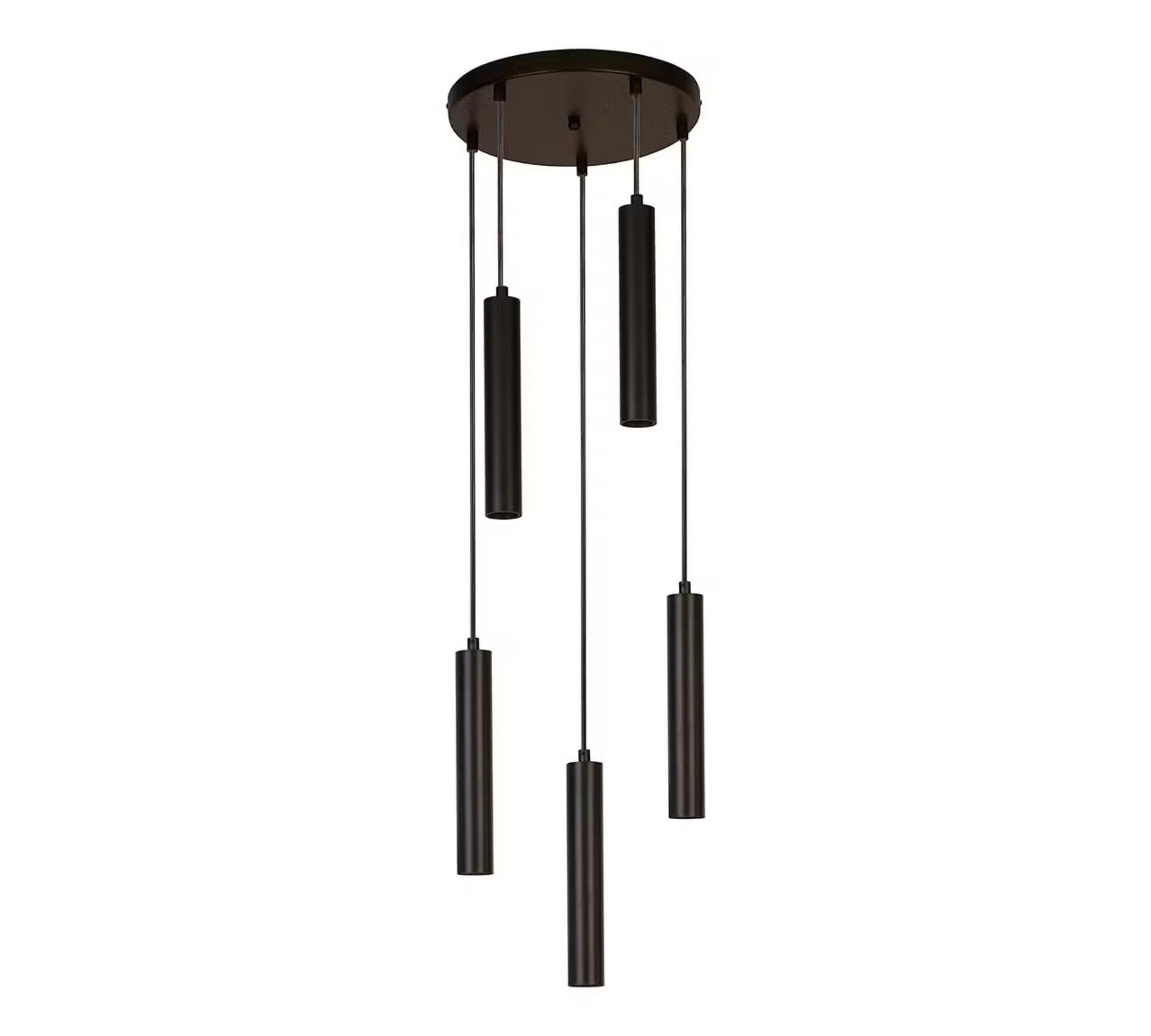 Pendant lamp Steel Black 2