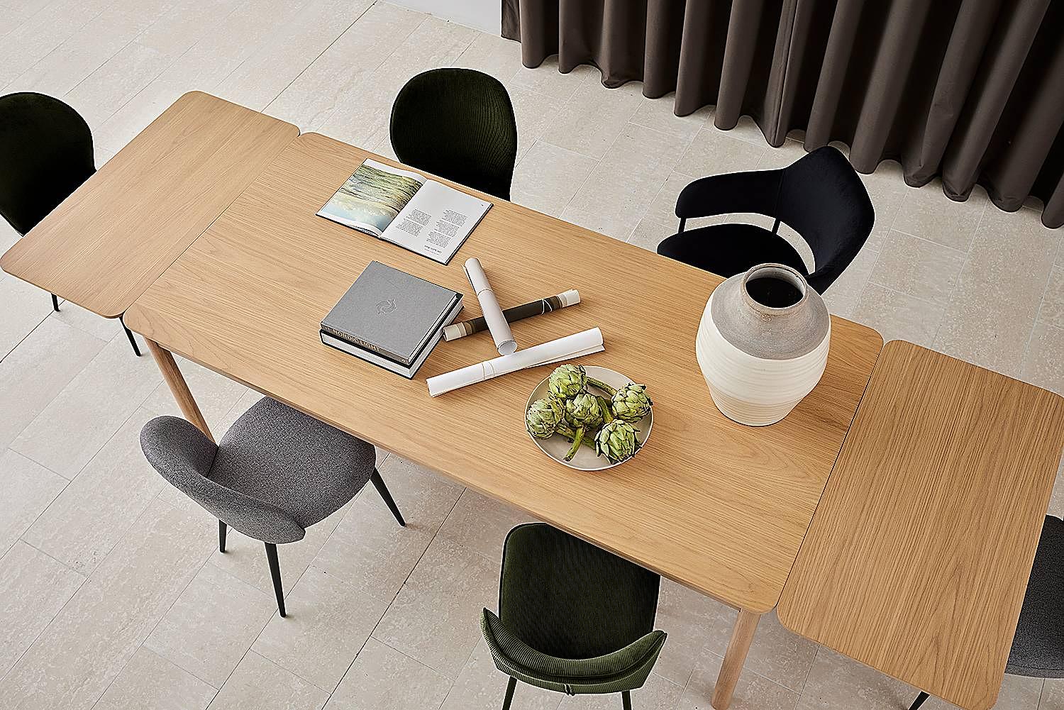 2x Polsterstuhl Koriella Olivgrün 3