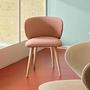 Ellie Esszimmerstuhl Velour Lux Vintage Rosa 0