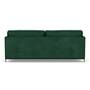 Chill by SLS Sofa 3-Sitzer Velour Lux Dark Green 3