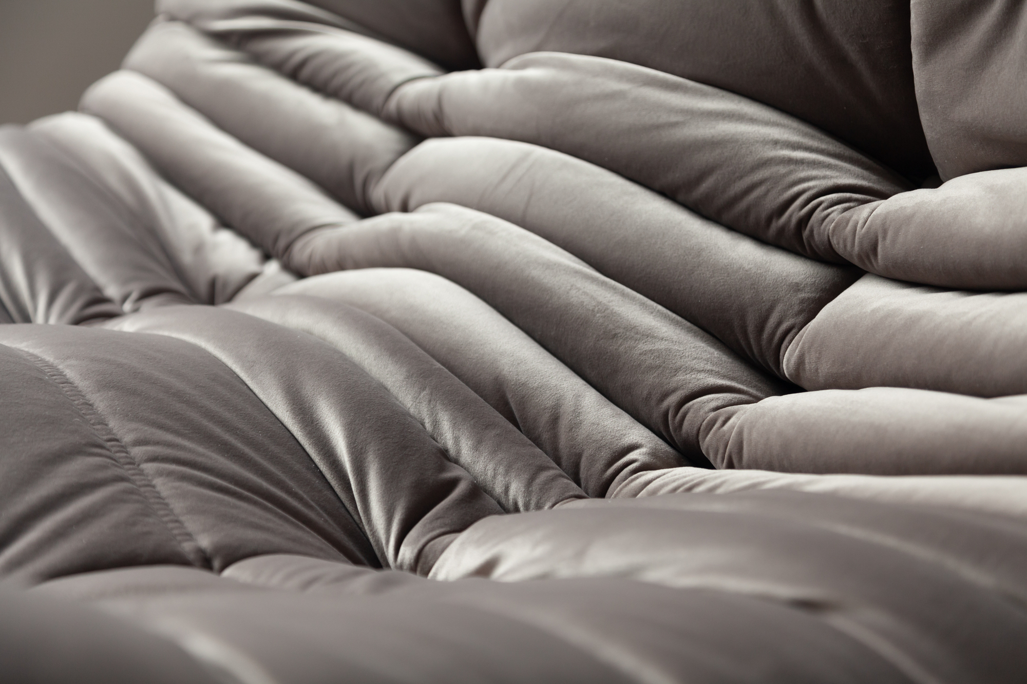 Togo Ottoman Velvet Warm Grey 9