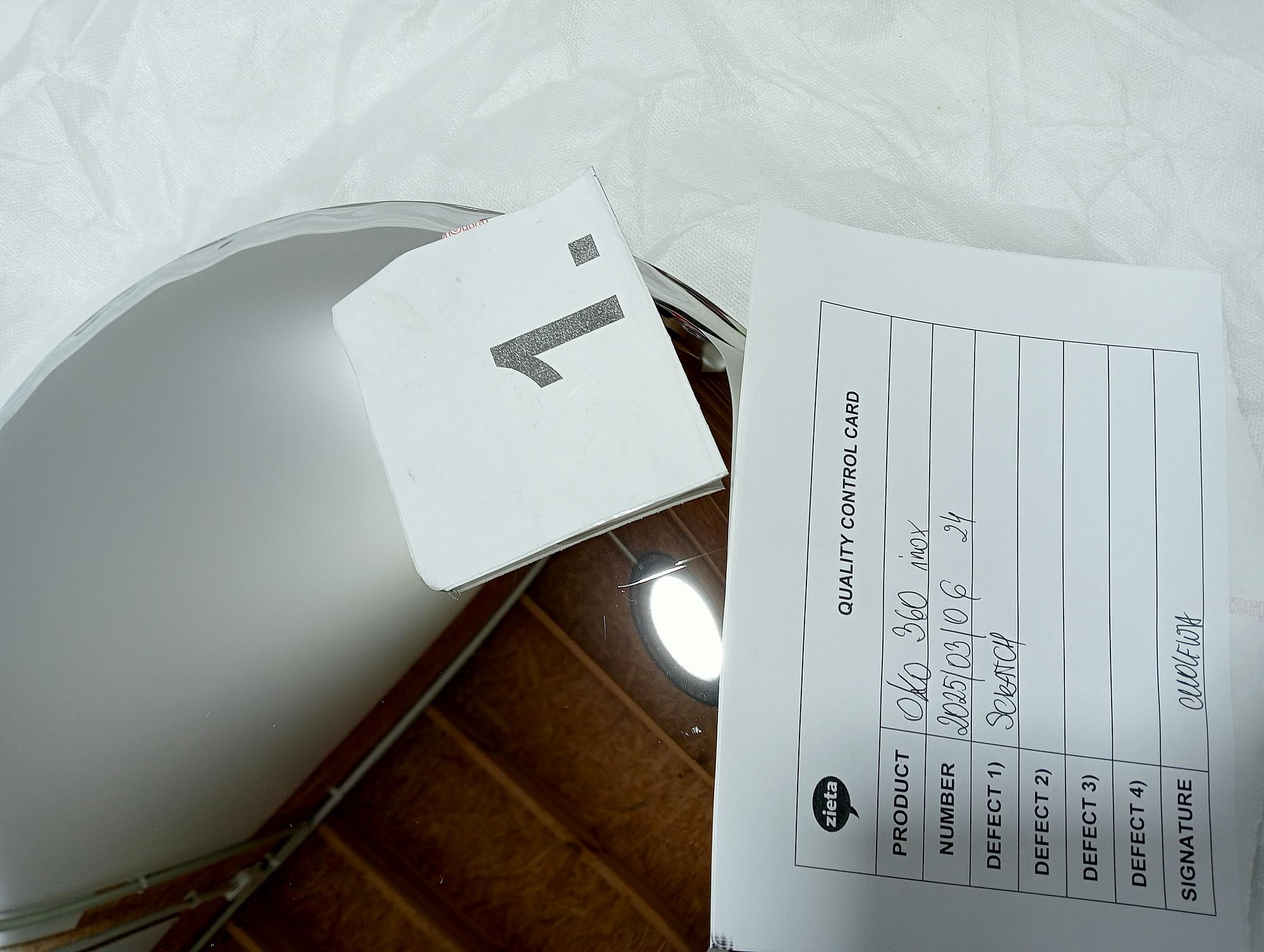 OKO Spiegel 360 Inox Poliert Edelstahl Silber 3