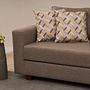 Aly Sofa Bed 3-Seater Brown 2