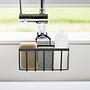Sink Organizer Tower Steel Plastic Black 3