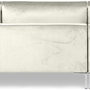 Portobello Sofa Récamiere Links Samt Metall Creme 2