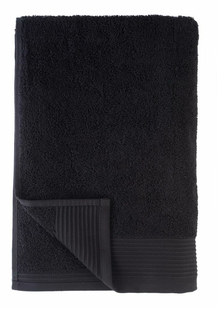 8-tlg. Frottier Handtuch-Set Schwarz Öko-Tex Standard 100 3