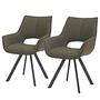 2x Armchair KISEL Dark Brown 0