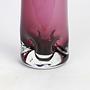 Vintage Blumenvase Muranoglas Violett 1960er Jahre 2