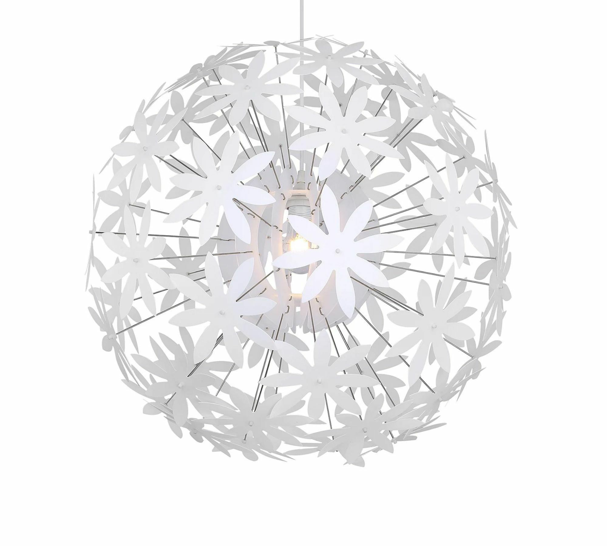 Pendant lamp Stella acrylic glass 1-bulb 1