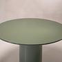 Clementin Side Table Metal Green 45x45 cm 1