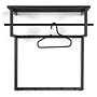 Norton Wandgarderobe Metall Schwarz 4
