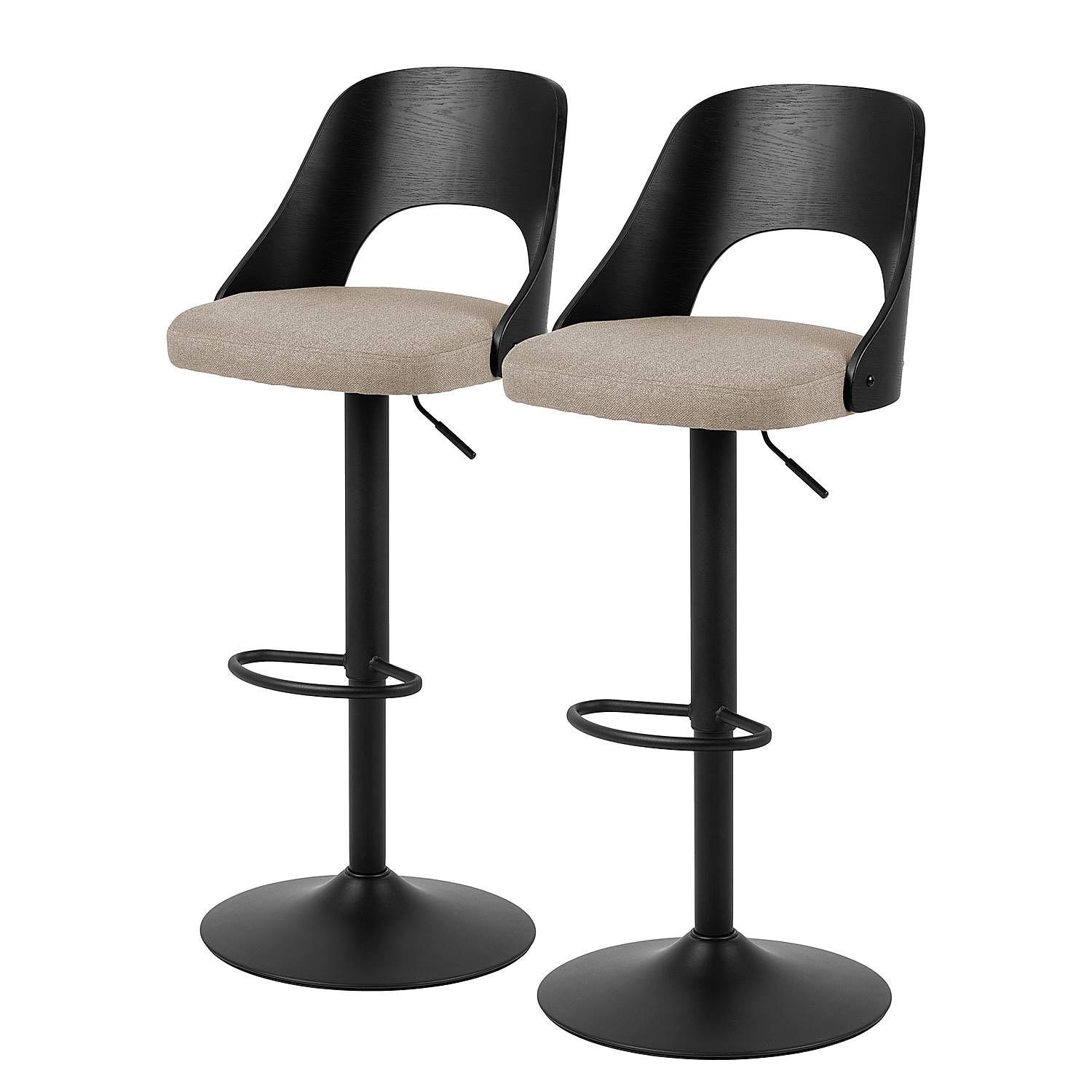 2x Barstuhl Zoedi Sand 0