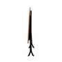 Gartentisch Holz Metall Braun 5