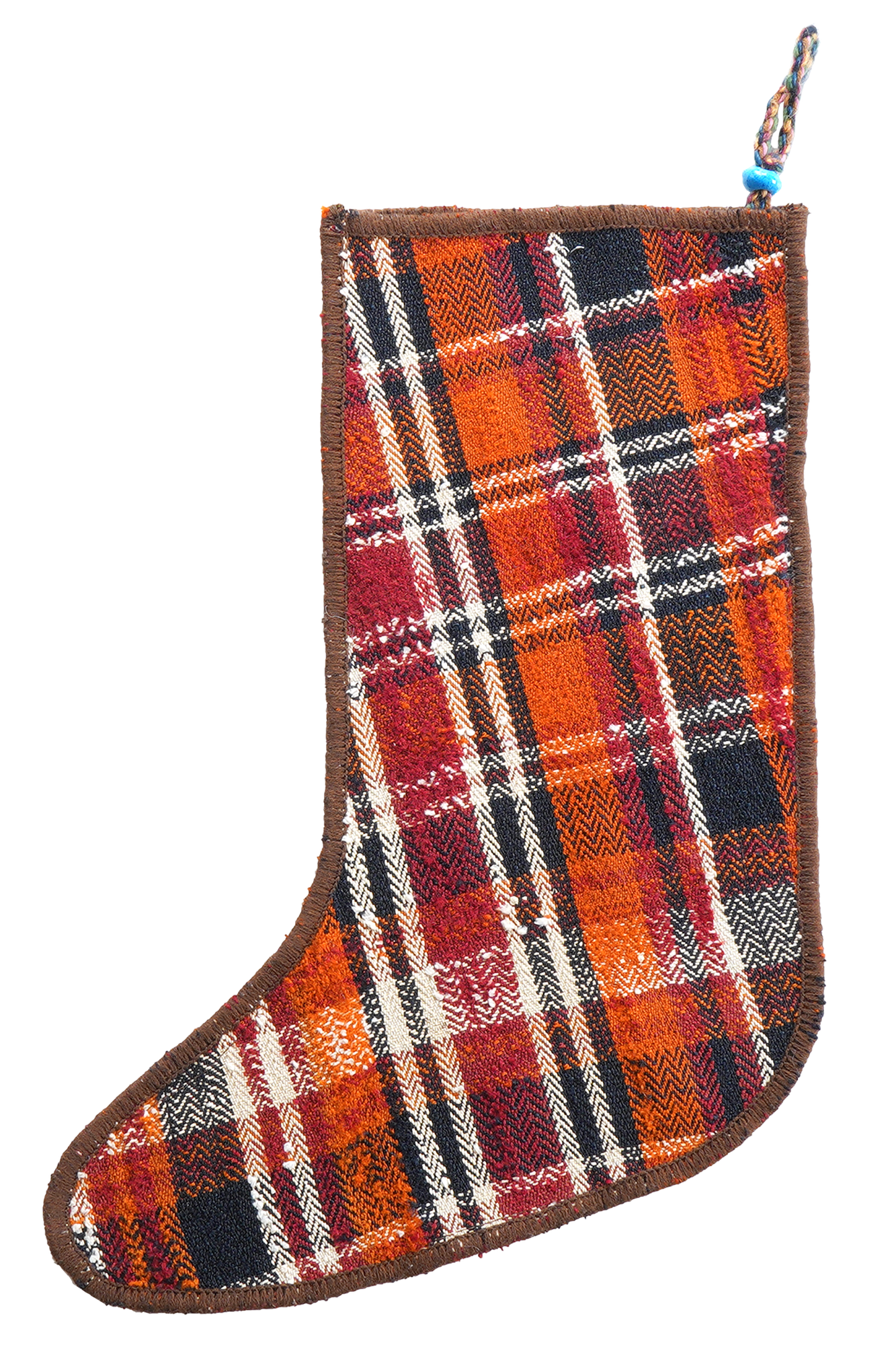 Weihnachtsstrumpf Wolle Mehrfarbig 41x56cm 1