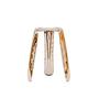 Plopp Kitchen stool Stainless steel Inox Gold Heat 0
