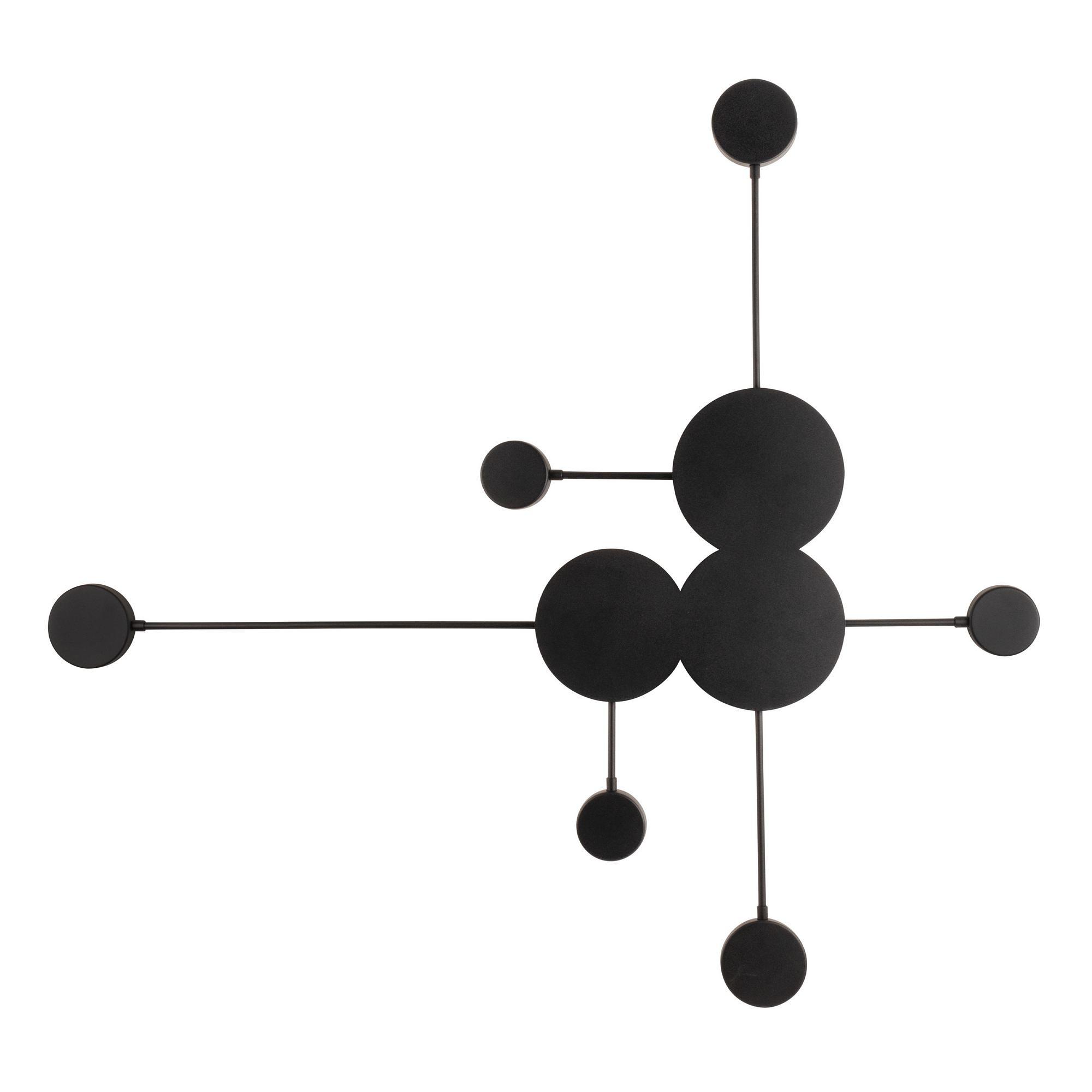 Ledos Applique metallo nero 1