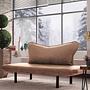 Chatto Sofa Bed 2-Seater Light Brown 2