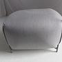 Mochi Pouf Textile Metal Gray 9