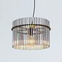 Gorley Typ E Pendelleuchte Rauchglas Eisen 1-flammig 0