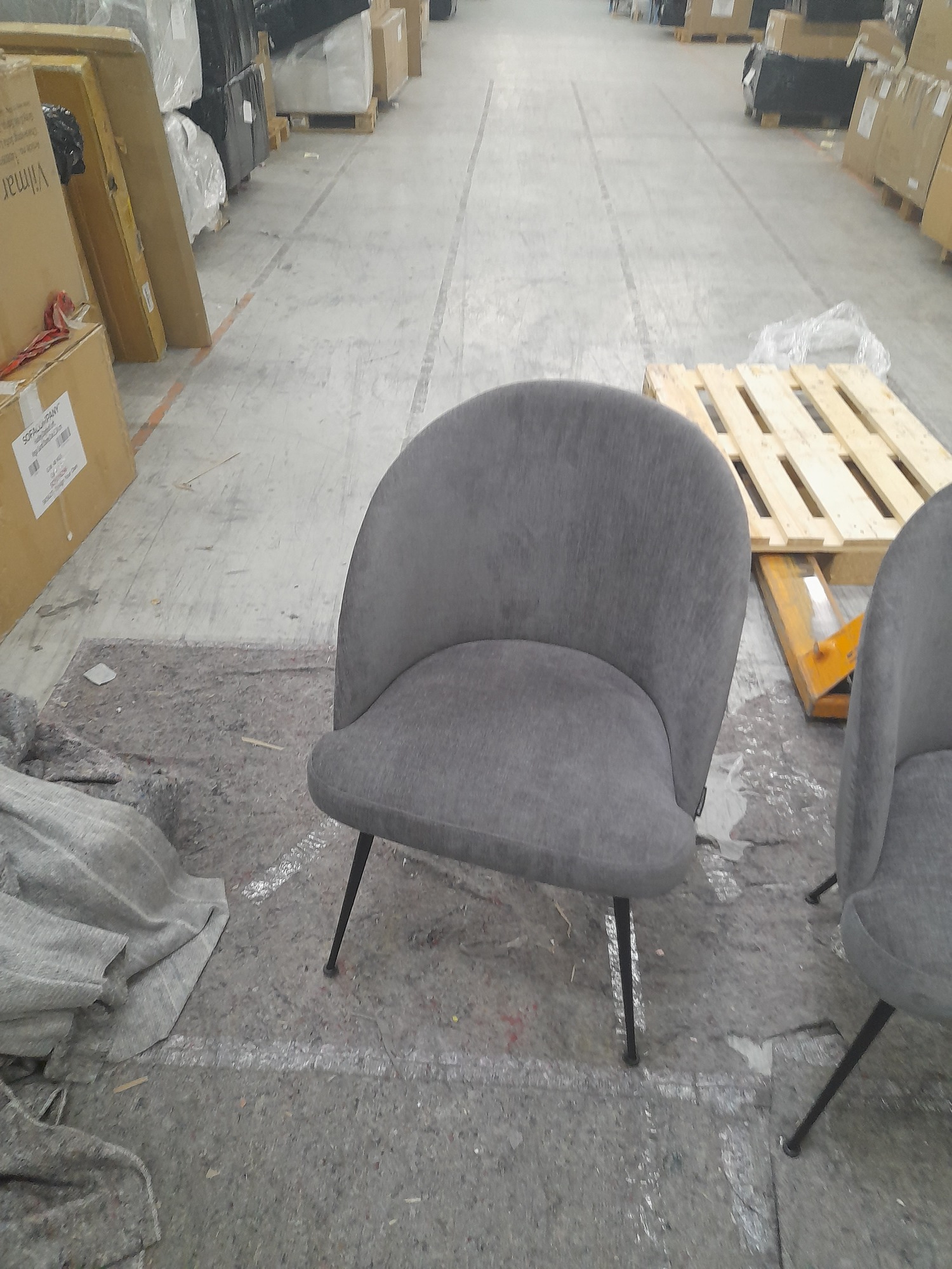 Holly Esszimmerstuhl Danny Steel Grey 6