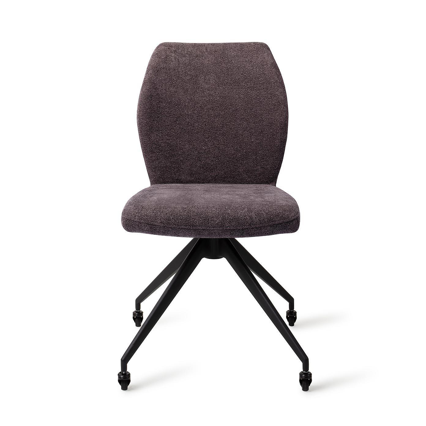 Ikata Dining Chair Slide Almost Black 0