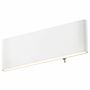LED Wandleuchte1-flammig Aluminium Weiß 0