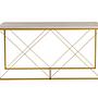 Defne Couchtisch Marmor Gold 5