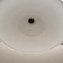Pendant lamp glass white 1970s 5