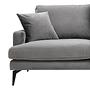 Papira 2-seater sofa gray 0