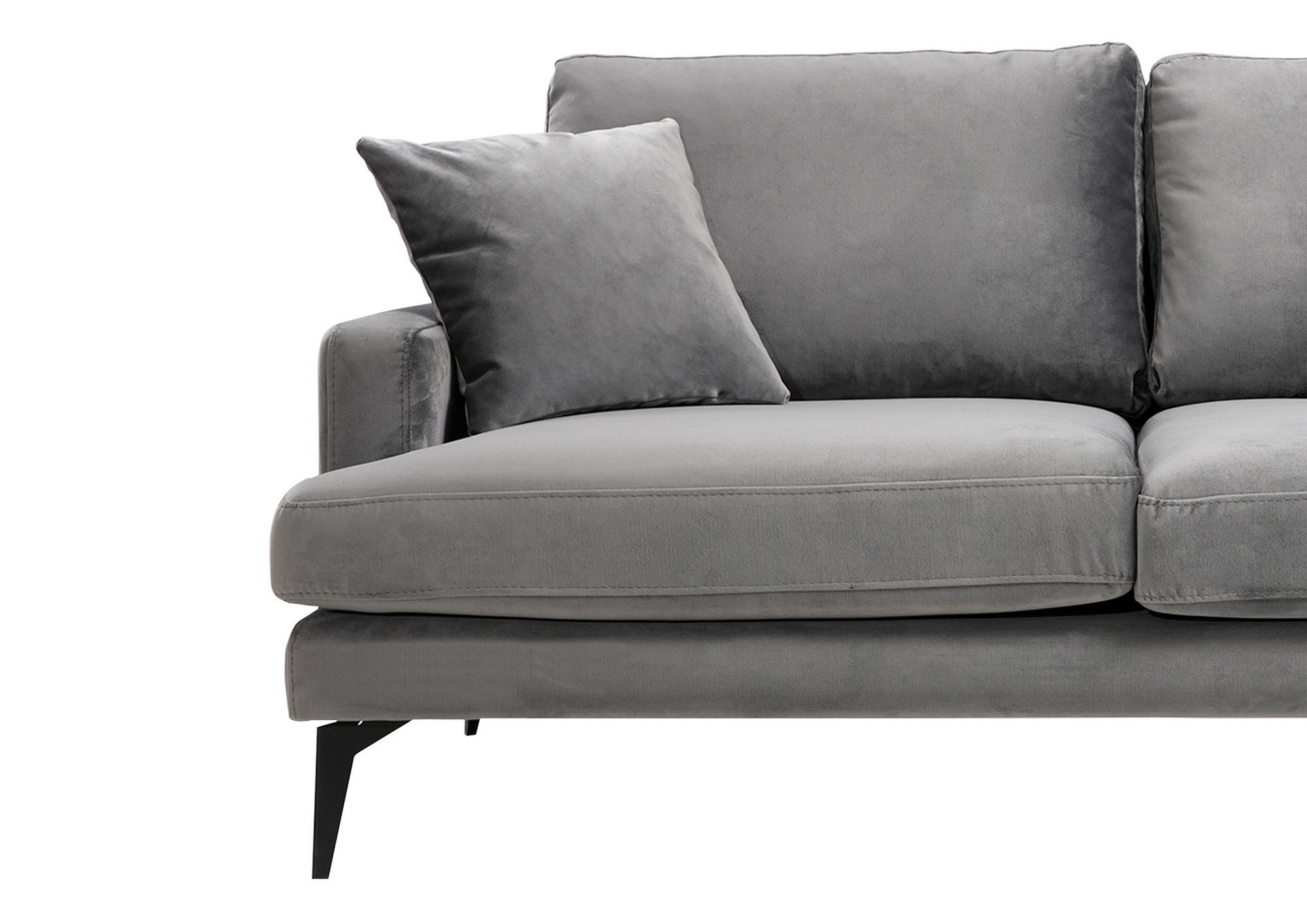 Papira 2-seater sofa gray 0