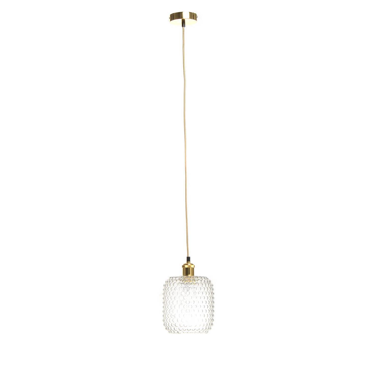 Irene Pendant Lamp Glass Iron 1-bulb 2
