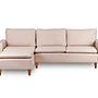 Lungo Ecksofa Creme 0