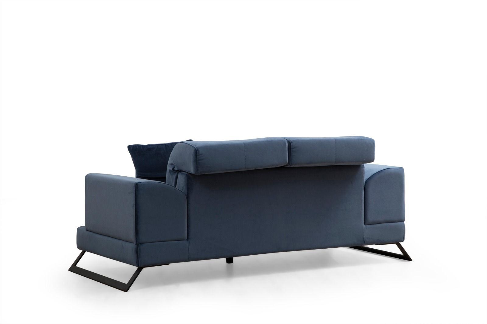 Frido Sofa Marineblau 6