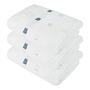 Quattro 3x Guest Towel Set Terrycloth White 0