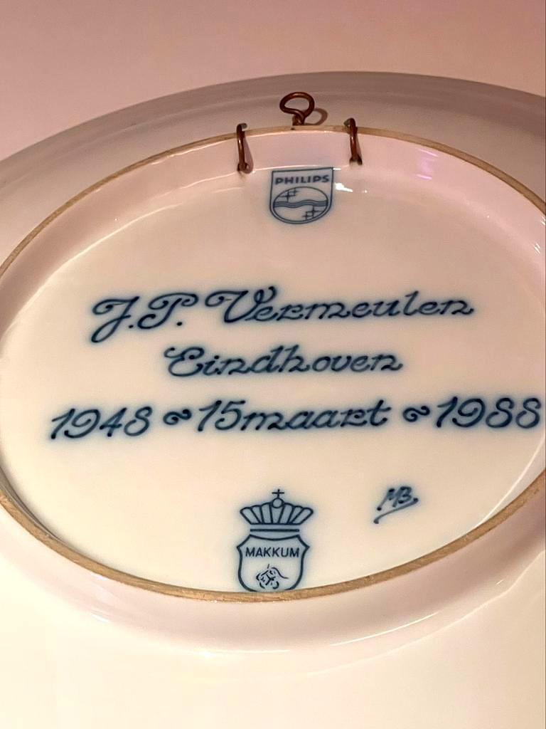 Makkum Teller Keramik Mehrfarbig 1