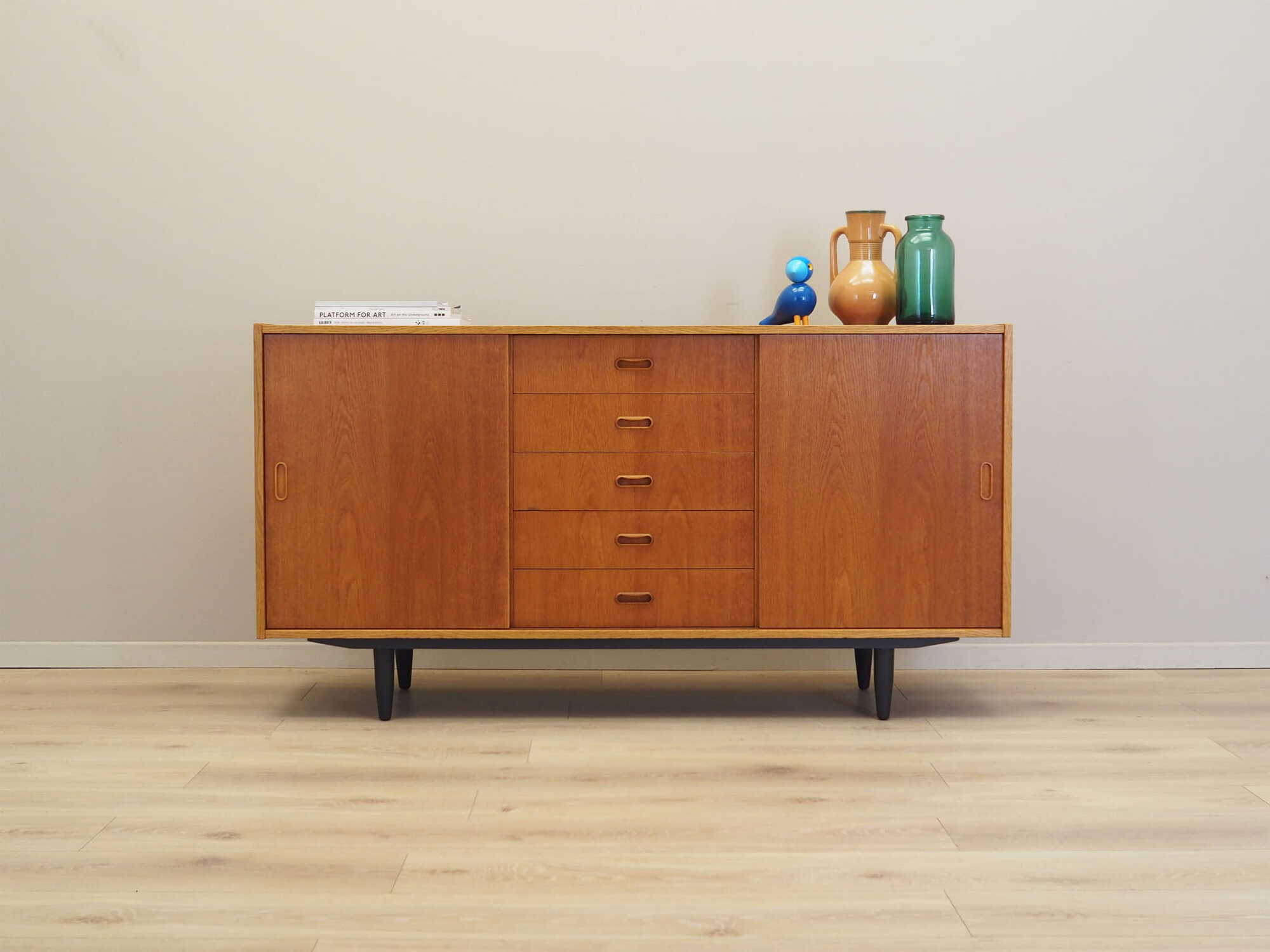 Sideboard Holz Braun 1960er Jahre 1