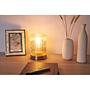 Crystal Elegance Tischleuchte Glas Messing 1-flammig 2