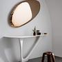 Table mirror O4.5 Stainless Steel Rose Gold 2