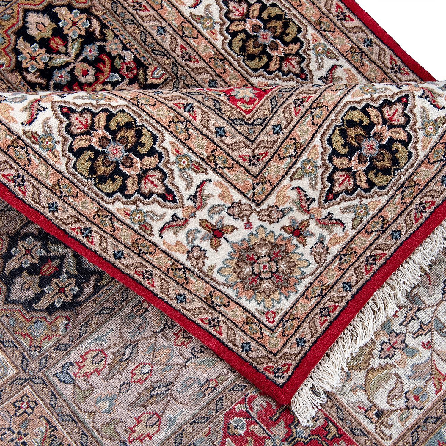 Benares Bachtiari Teppich Schurwolle Rot 60 x 90 cm 3