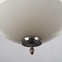 Pendant lamp glass metal 1970s 7