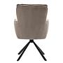 2x Drehbarer Armlehnenstuhl SALVIN Cappuccino 3