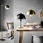 TOPEE Tischlampe Eisen 1-flammig Schwarz 2