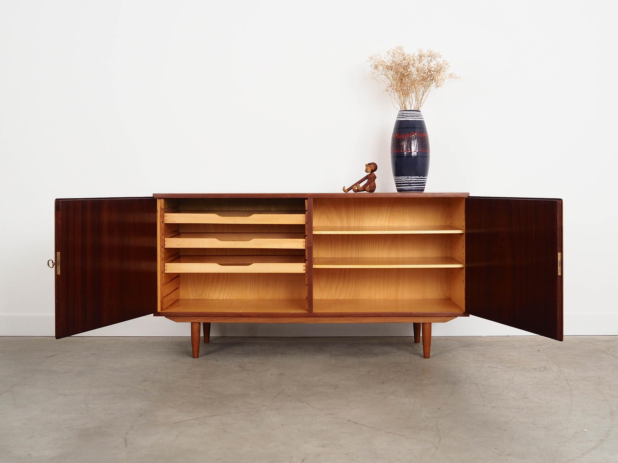 Mahogany cabinet Brown 1970s 2