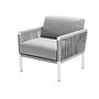 Club Garten Loungesessel Grau 0