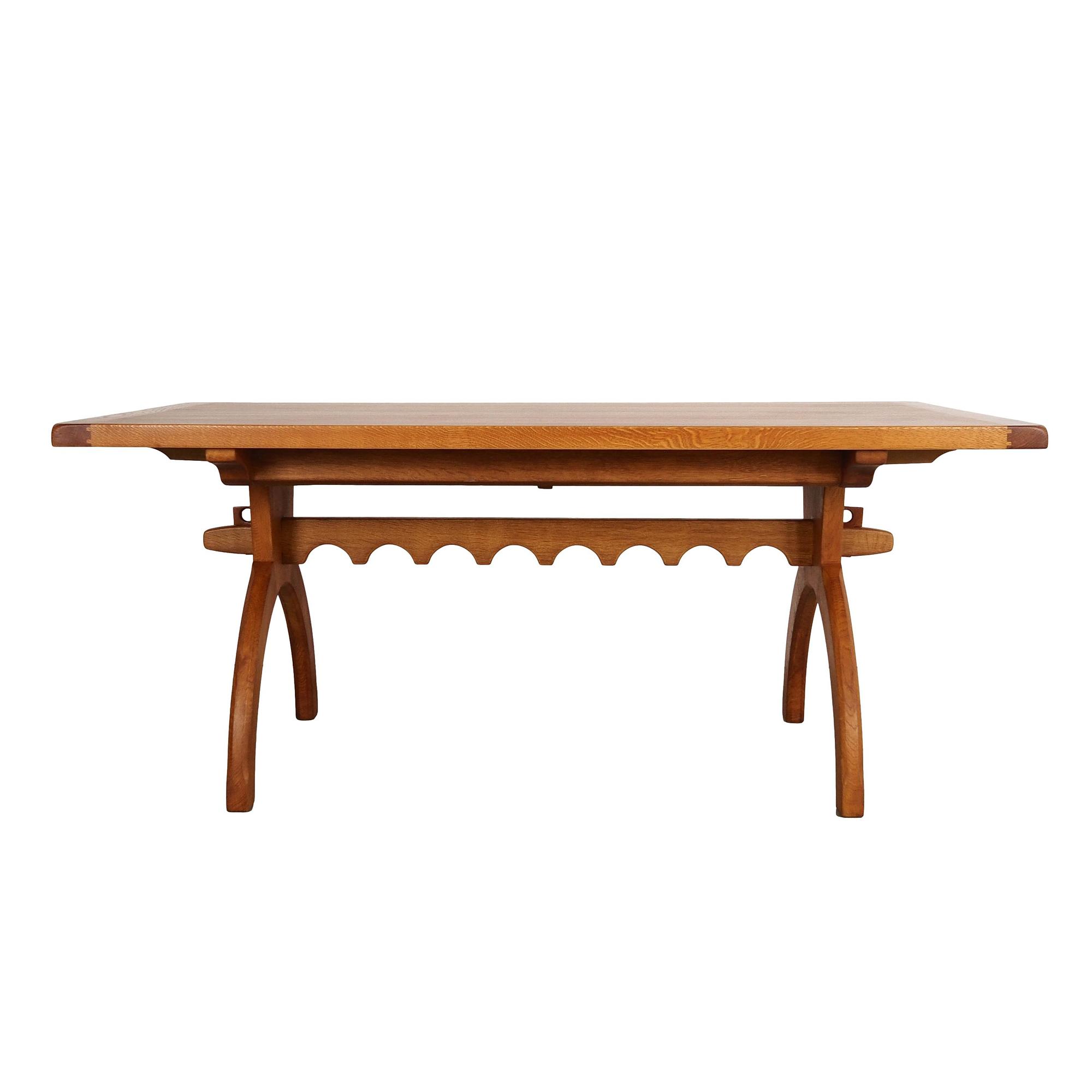 Eichentisch Braun 1960er Jahre 0